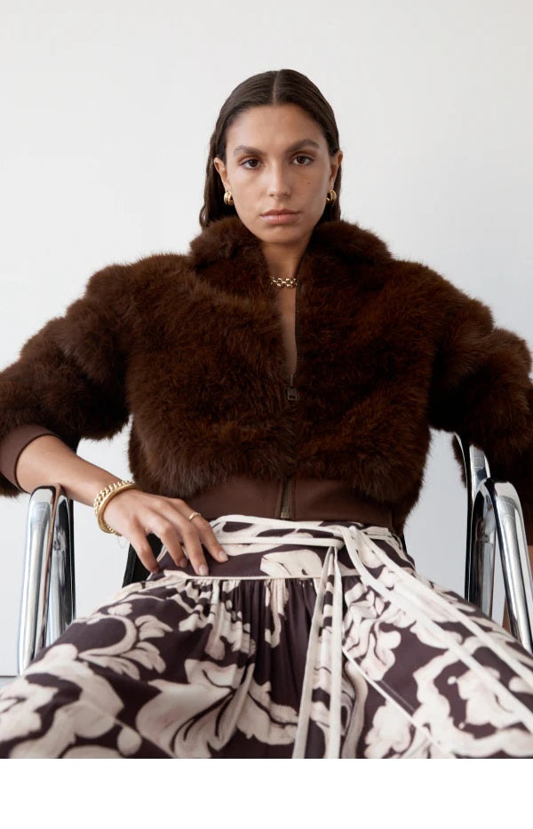 Rowe Bomber Jacket - Mocha