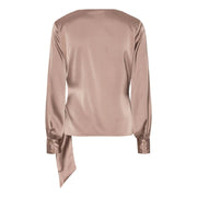 INES BLOUSE - SEMI RICH TAN