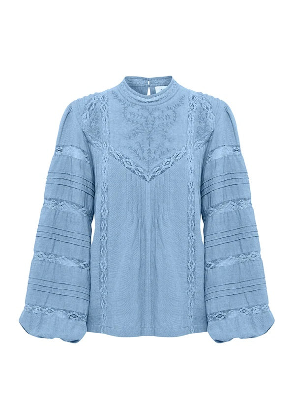 Loom Blouse Blue