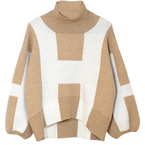 Hést Hest Isa Sweater - Beige
