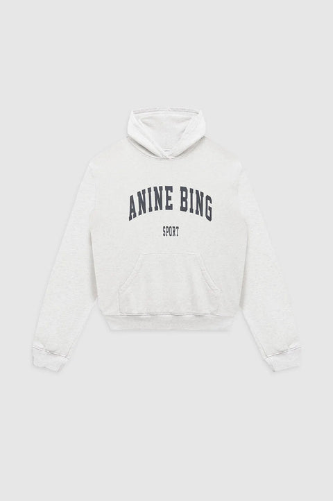 ANINE BING HARVEY SWEATSHIRT - HEATHER GREY