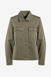 CAMERON TOP - ARMY GREEN