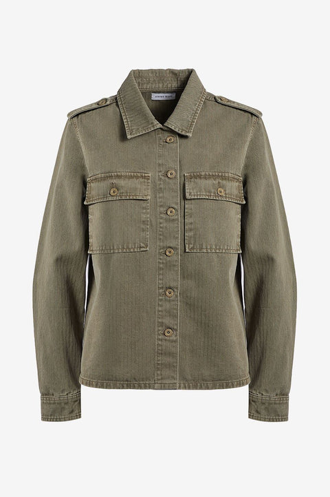 CAMERON TOP - ARMY GREEN