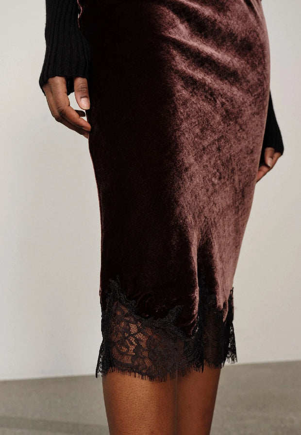 Tess Skirt - Brown