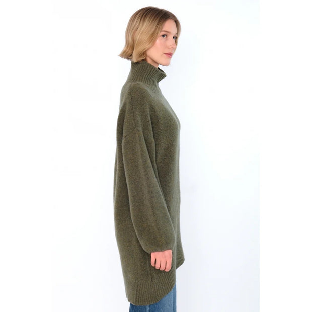 FAM Patch Long Sweater