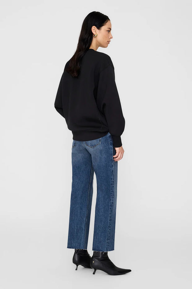 ALTO SWEATSHIRT FRAMED MONOGRAM - BLACK