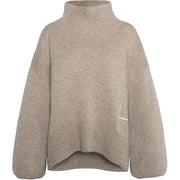 GIANNA Sweater Light Brown Melange