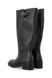 CASRIKKE Wide Pull Boot Arkansas  Distressed Brown