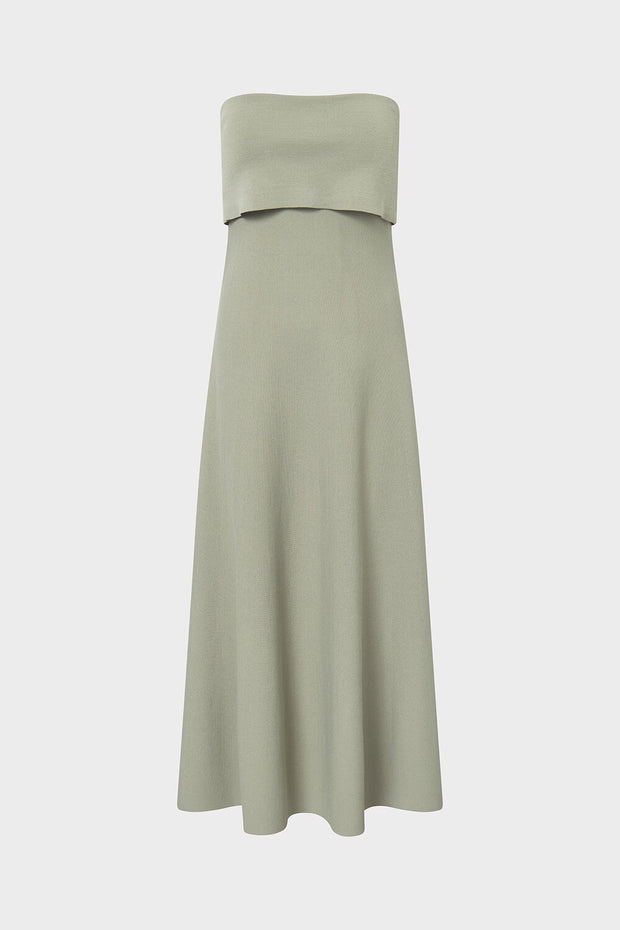 Clementina Midi Dress Khaki
