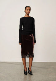 Tess Skirt - Brown