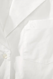 POPLIN SAILOR DRESS WHITE