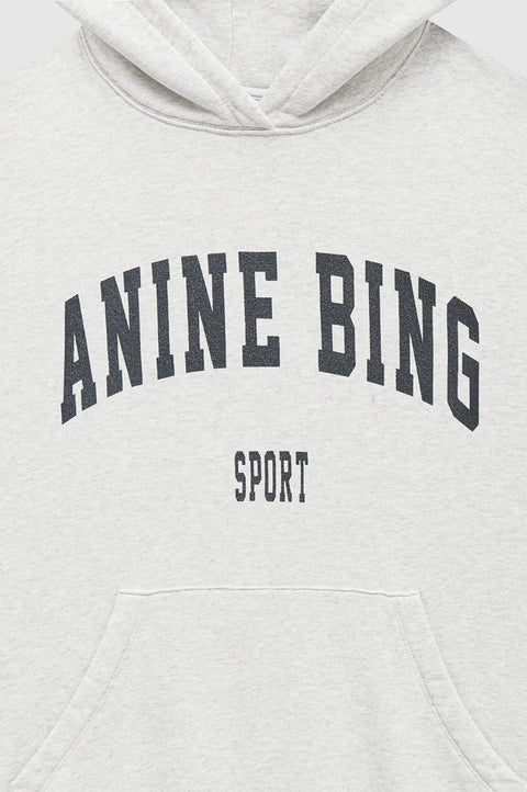 ANINE BING HARVEY SWEATSHIRT - HEATHER GREY