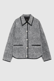Camden Jacket black and grey check