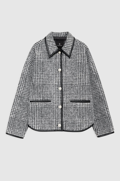 Camden Jacket black and grey check