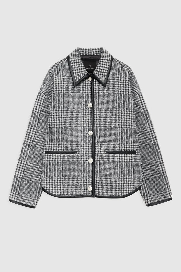 Camden Jacket black and grey check
