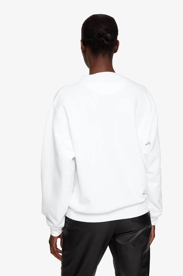RAMONA SWEATSHIRT AB X TO DAVID BOWIE - WHITE