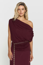 Narina Top Burgundy