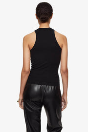 ANINE BING EVA TANK - BLACK
