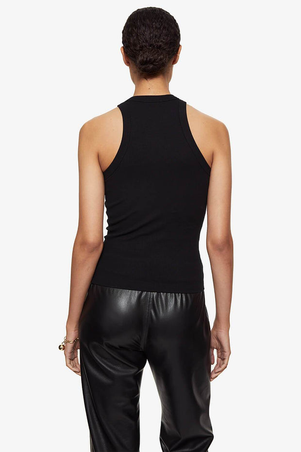 ANINE BING EVA TANK - BLACK