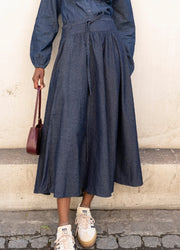 Astrid Skirt Dark Denim