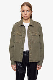 CAMERON TOP - ARMY GREEN