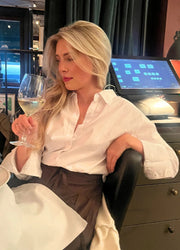 Ava Shirt Sugar White Poplin