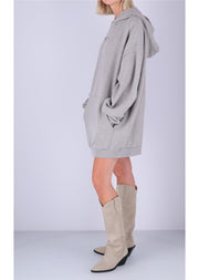 Sissel Hoodie Dress grey