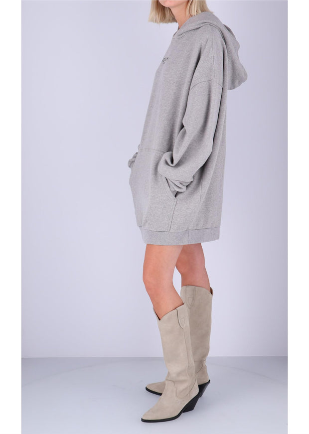 Sissel Hoodie Dress grey