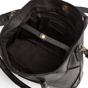 Exclusive handwoven shoulderbag / 16436 - Black (Nero)