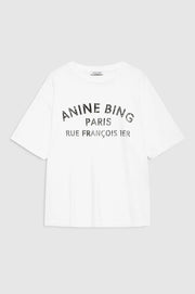 COHEN TEE PARIS STENCIL - IVORY