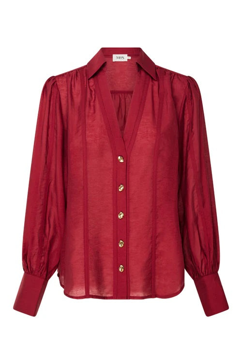 Astra Blouse - wine