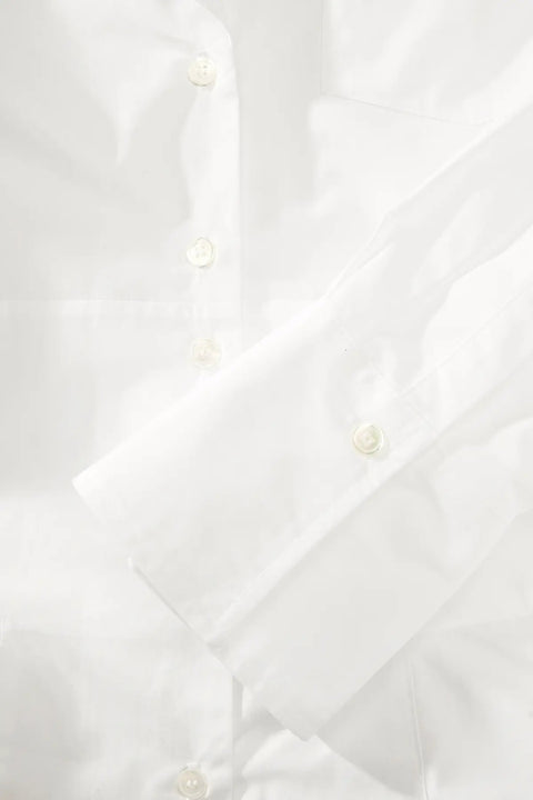 POPLIN SAILOR DRESS WHITE