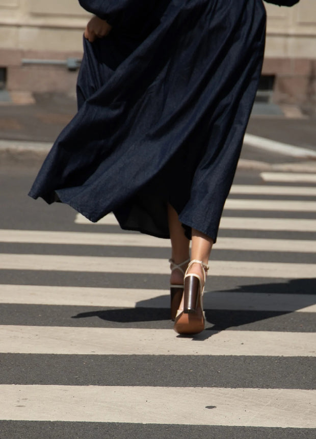 Astrid Skirt Dark Denim