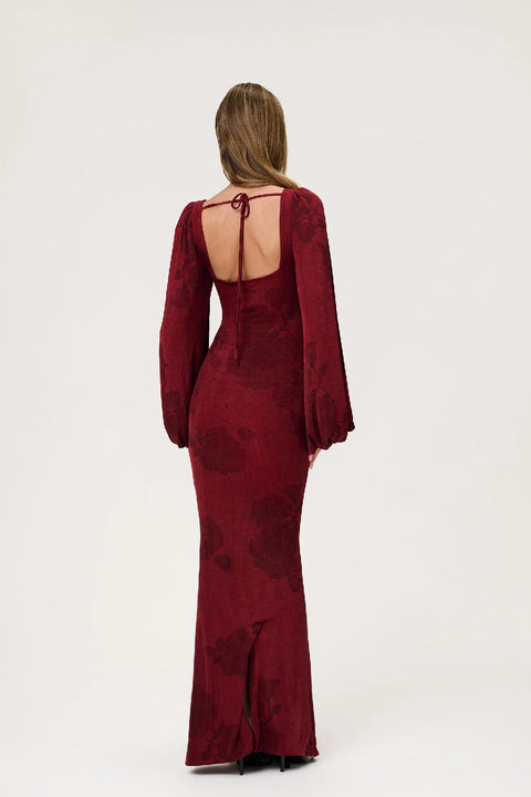 Rennes Maxi Dress Burnt Sienna