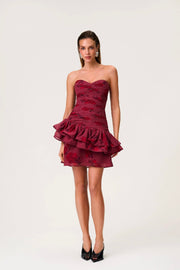 Barcelona Dress Burnt Sienna