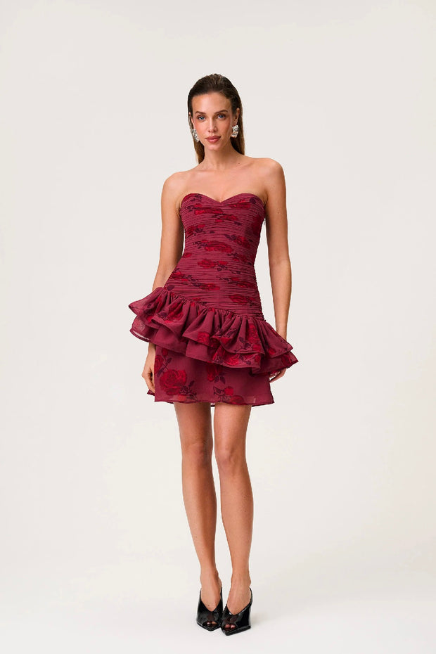 Barcelona Dress Burnt Sienna