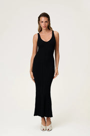 Lugo Slip Dress Black