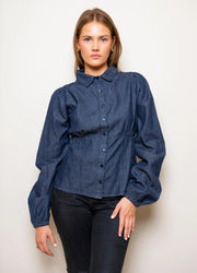 Live Blouse Dark Denim