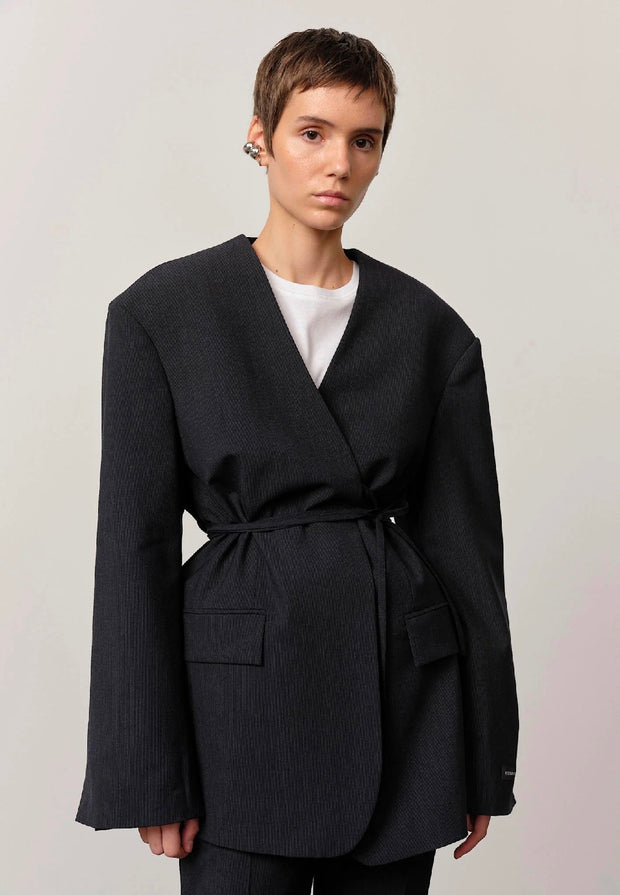 Indiana Blazer - Navy Melange