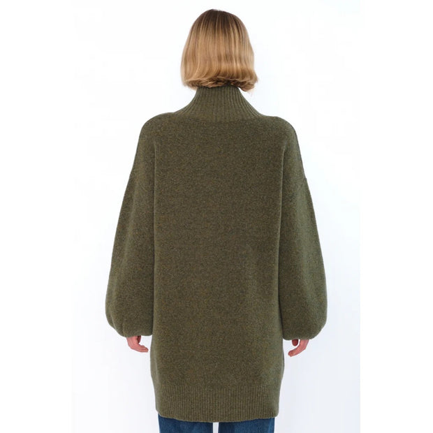 FAM Patch Long Sweater