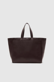 LARGE RIO TOTE - DARK BROWN