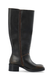 CASRIKKE Wide Pull Boot Arkansas  Distressed Brown