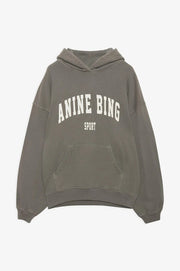 ANINE BING HARVEY SWEATSHIRT - DUSTY OLIVE