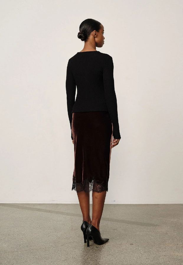 Tess Skirt - Brown