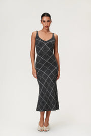 Merano Dress Dark Grey