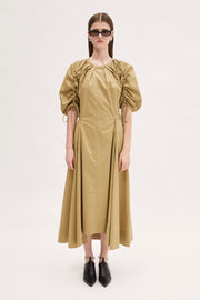 MEIMEIJ DRESS LONG KHAKI