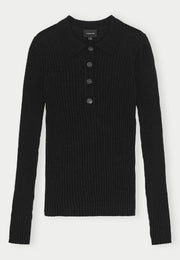 Cadee Knit Blouse - Black