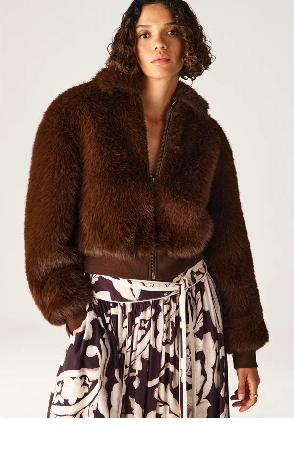 Rowe Bomber Jacket - Mocha