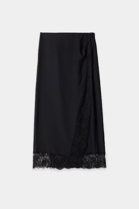 STYLEIN MOLLY LACE SKIRT - BLACK