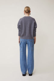 Paulvar Eco-Friendly Plain wool sweater